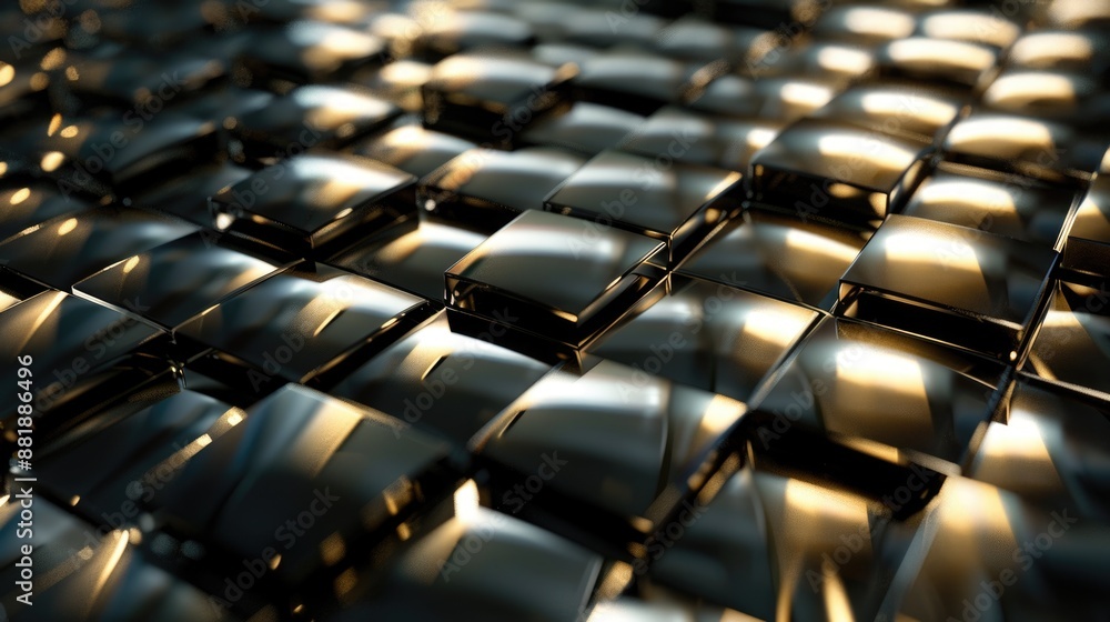 Close-up of shiny metal surface Close-up of shiny metal surface