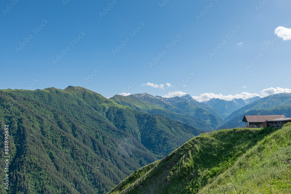landscape in the mountains landscape in the mountains