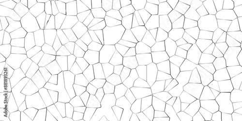 Cream, Brown and Black broken tiles mosaic seamless pattern tile wall high resolution real photo or brick seamless and texture interior background. Cream, Brown and Black crack pattern floor tile.