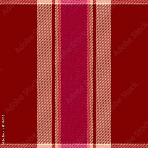 Yuletide textile plaid vector, hanukkah fabric tartan texture. Hounds pattern check background seamless in maroon and bisque colors.