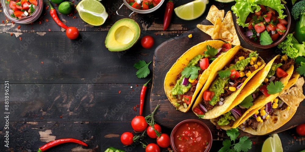 Tacos and Salsa Tacos and Salsa