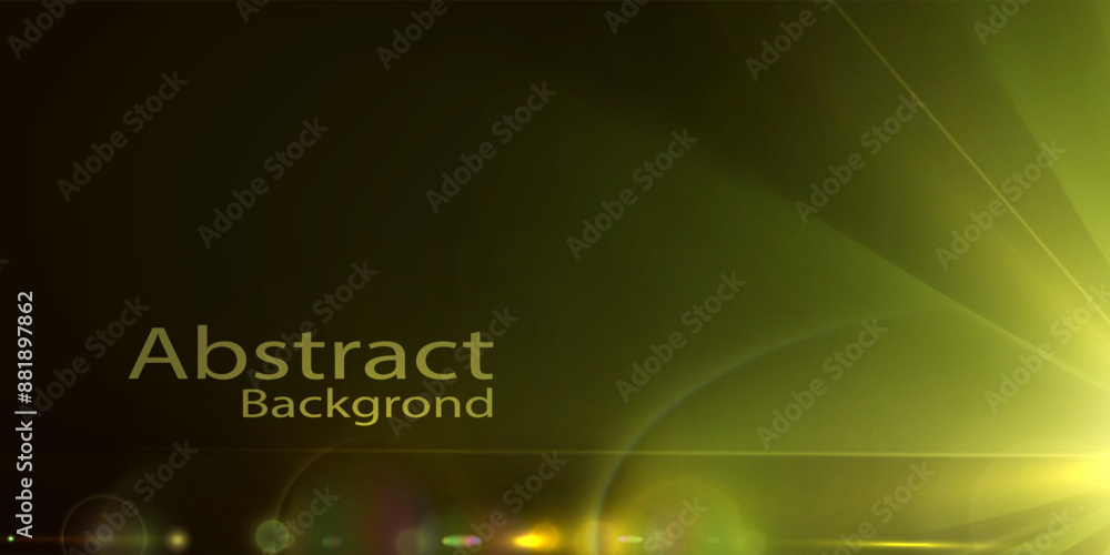 Abstract flash of bright green glow in outer space. Abstract light background. Vector for web design and illustrations. Abstract flash of bright green glow in outer space. Abstract light background. Vector for web design and illustrations.