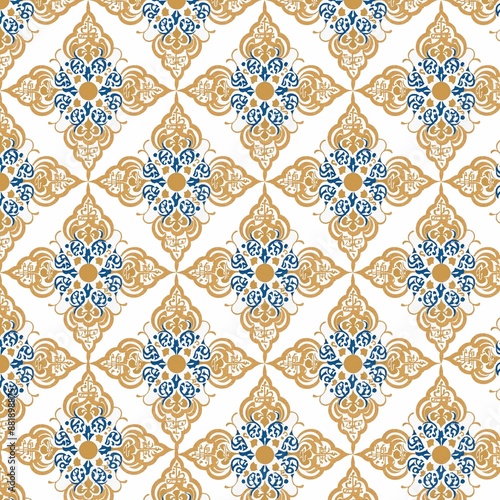 seamless pattern with flowers seamless background with flowers