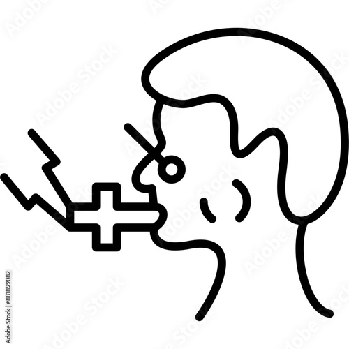 Pulmonary Function Test Icon