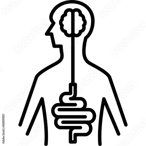 Enteric Nervous System Icon