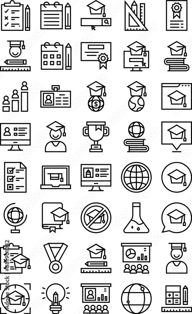 Education and Learning icons set. back to school icon.
E-learning simple vector illustration. Education and Learning icons set. back to school icon.
E-learning simple vector illustration.