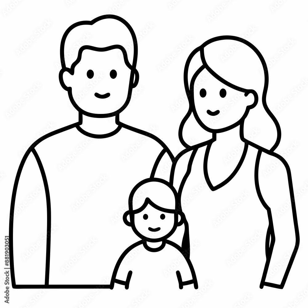 Mom and Dad Playing with Child silhouette vector illustration on white Background Mom and Dad Playing with Child silhouette vector illustration on white Background