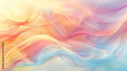 Wallpaper Mural Soft gradients and flowing lines in Holi-inspired background Torontodigital.ca