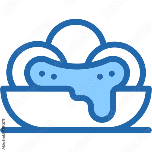 Vector Icon Arancini, Food And Restaurant, Italian Food, Traditional, Sicily