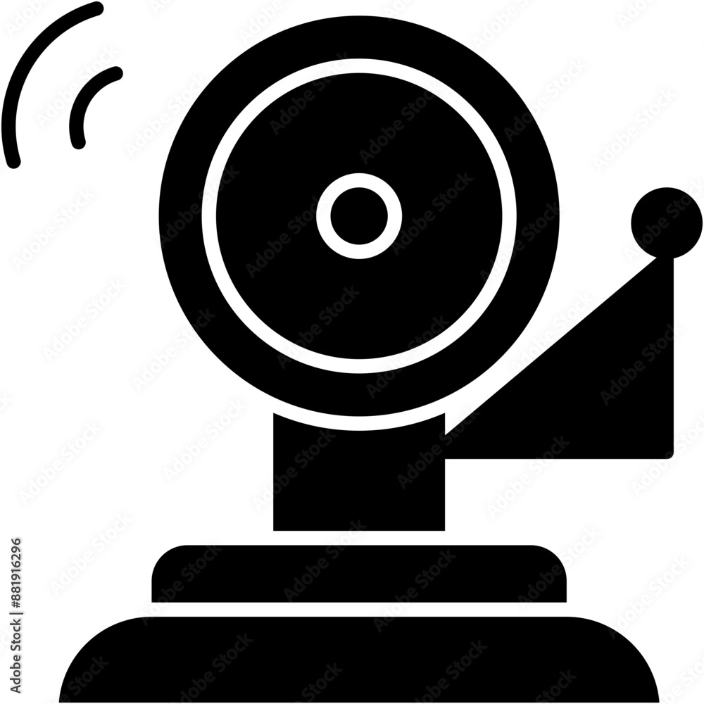 Vector Icon School Bell, Buzzer, Alarm Bell, Alert, Bell Vector Icon School Bell, Buzzer, Alarm Bell, Alert, Bell