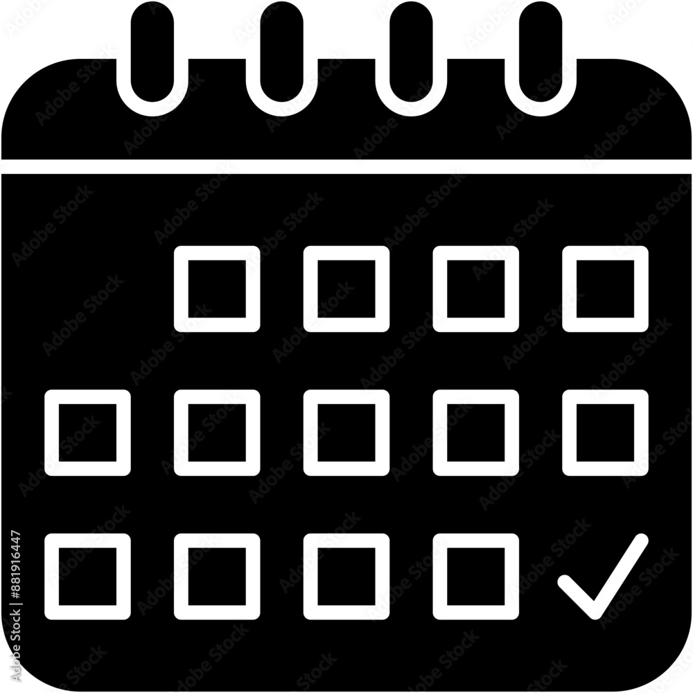 Vector Icon Calendar, Time, Date, Year, Schedule Vector Icon Calendar, Time, Date, Year, Schedule
