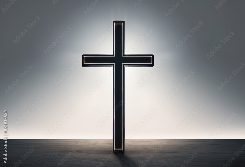 Christian Cross on isolated background Christian Cross on isolated background