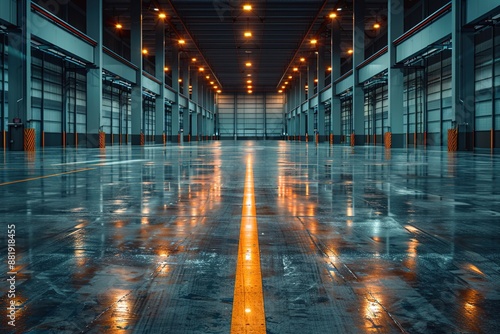 Extensive logistics distribution hub and retail warehouse, highlighting the importance of efficient supply chains