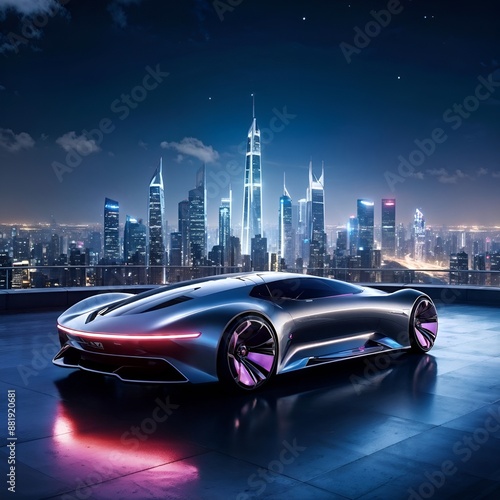 Futuristic car