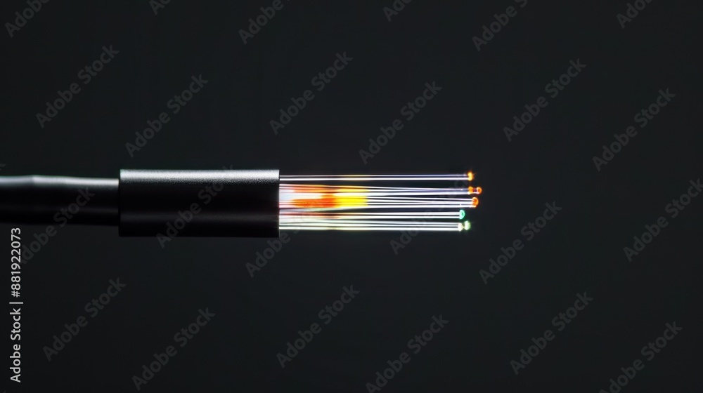Fototapeta premium Fiber Optic Cable