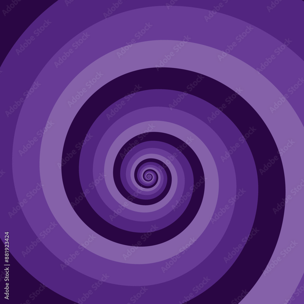 Artistic spiral shape. Vector drawing Artistic spiral shape. Vector drawing