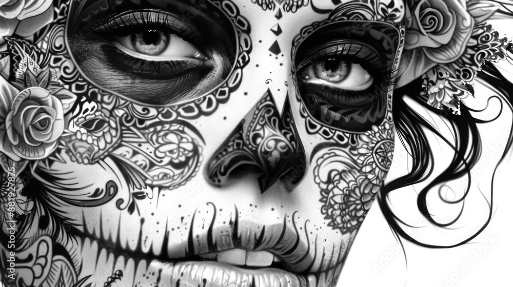 Fototapeta premium Woman's Face