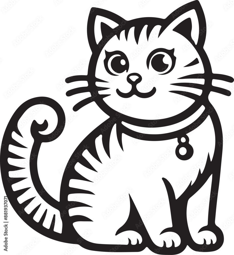 Fototapeta premium Cat vector design 