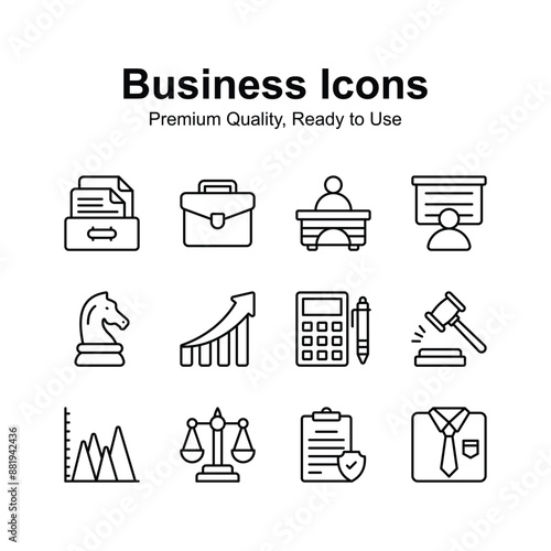 Take a look at these amazing business and finance icons set