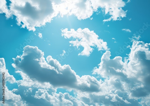 Azure Dreamscape: A vibrant...