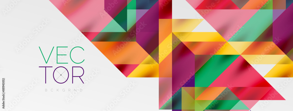 Tech minimal overlapping triangle shapes elements geometric graphic pattern Tech minimal overlapping triangle shapes elements geometric graphic pattern
