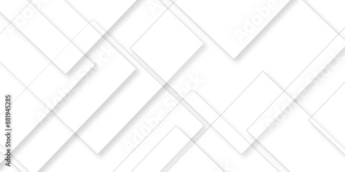 Abstract minimal geometric white and gray light banner pattern. White and grey modern minimalistic pale geometric. Geometric triangular or polygonal line shapes, stylist geometric line background.