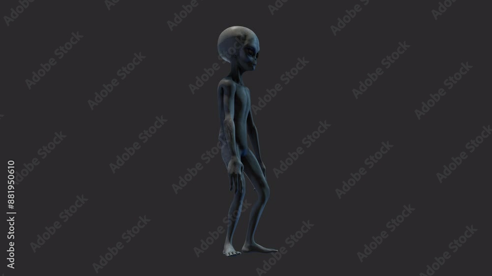 Grey Alien Shrug 02 Grey Alien Shrug 02