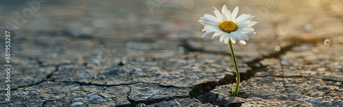 Daisy Resilience in Urban Desolation