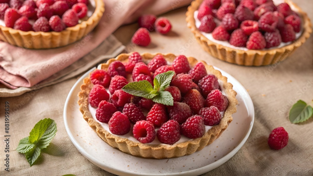 tarte à la framboise 3 tarte à la framboise 3
