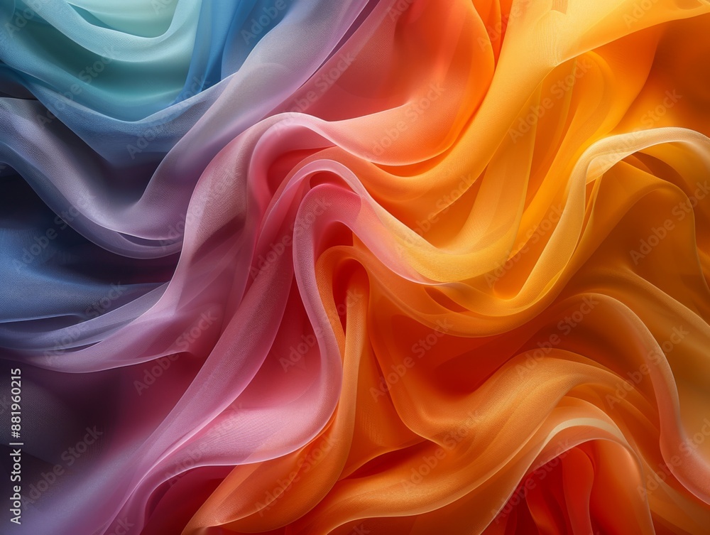 Obraz premium Abstract Colorful Fabric Texture