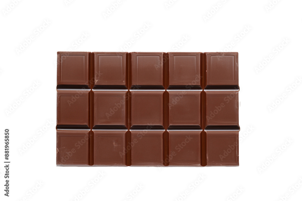 Chocolate isolated on white background Chocolate isolated on white background