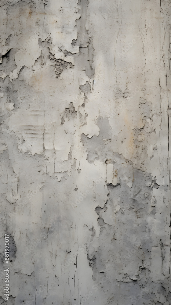 Fototapeta premium Digital retro gray and white concrete wall texture graphics poster mobile background
