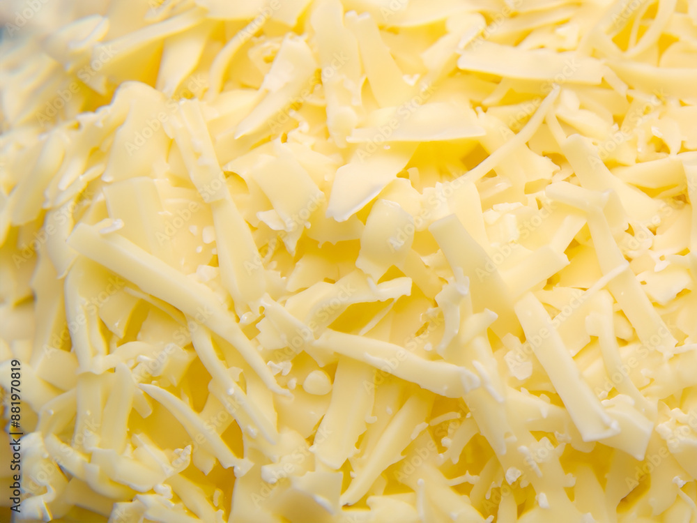 cheese and grated cheese background cheese and grated cheese background
