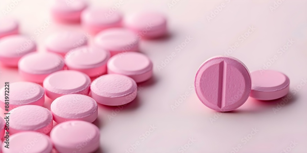 Pink female gender symbol pills symbolize womens health contraception and menopause. Concept Healthcare, Women's Wellness, Contraception, Menopause, Medication Pink female gender symbol pills symbolize womens health contraception and menopause. Concept Healthcare, Women's Wellness, Contraception, Menopause, Medication