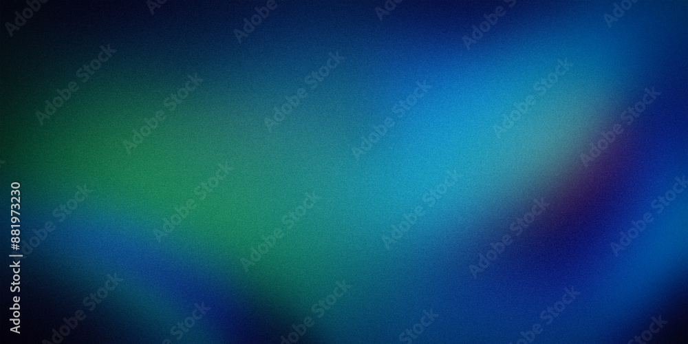 Naklejka premium A mesmerizing gradient background blending deep blue and green tones with subtle transitions. Perfect for digital designs, modern art, and stylish backgrounds