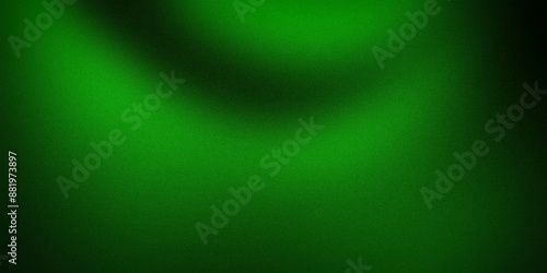 Abstract green gradient background with smooth transitions and dark accents. Perfect for modern designs, digital art, and creative projects requiring a vibrant green hue