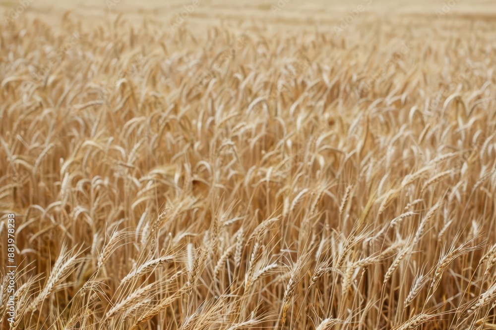 a lush wheat field stretches to the horizon its golden stalks swaying gently in the breeze the image is framed by a border of ripe wheat ears creating a rustic and evocative agricultural scene a lush wheat field stretches to the horizon its golden stalks swaying gently in the breeze the image is framed by a border of ripe wheat ears creating a rustic and evocative agricultural scene