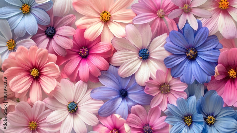 A Tapestry of Delicate Blooms A Tapestry of Delicate Blooms