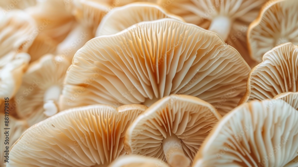 Macro mushroom plant, Sajor-caju, use of design concept, pattern concept, natural texture or wallpaper. beautiful in nature Macro mushroom plant, Sajor-caju, use of design concept, pattern concept, natural texture or wallpaper. beautiful in nature