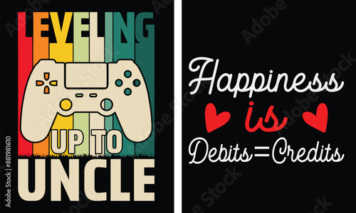 Accounting teacher t shirt design, Accounting vintage accountant t-shirt design vector image