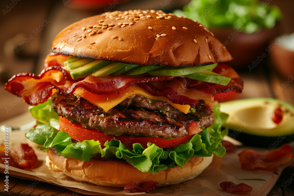 Classic hamburger Classic hamburger