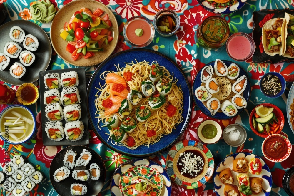Food table variety Food table variety