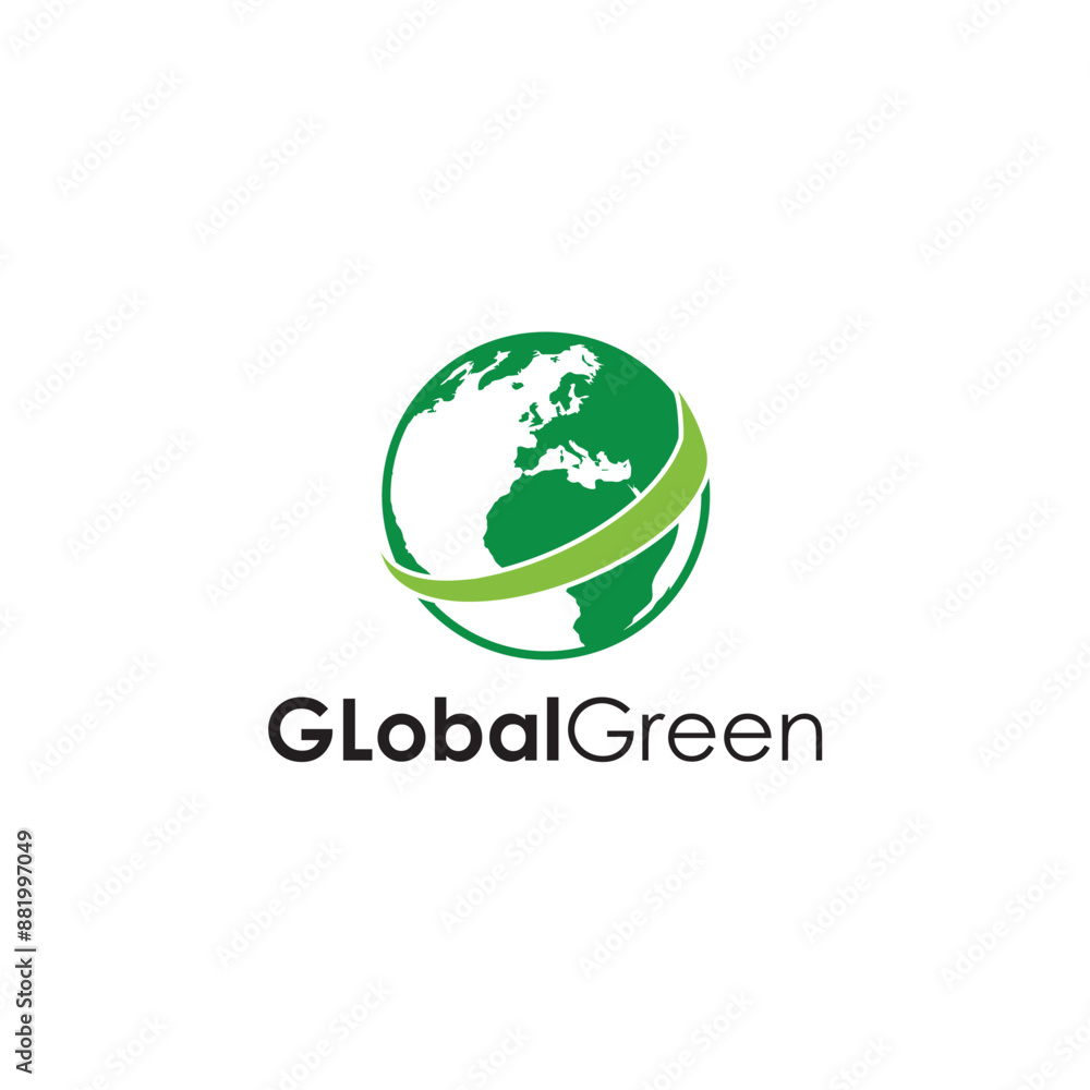 Global Green Logo Design Global Green Logo Design