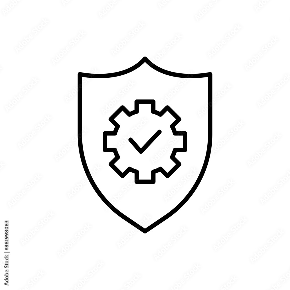 Work protection outline icons, minimalist vector illustration ,simple transparent graphic element .Isolated on white background Work protection outline icons, minimalist vector illustration ,simple transparent graphic element .Isolated on white background