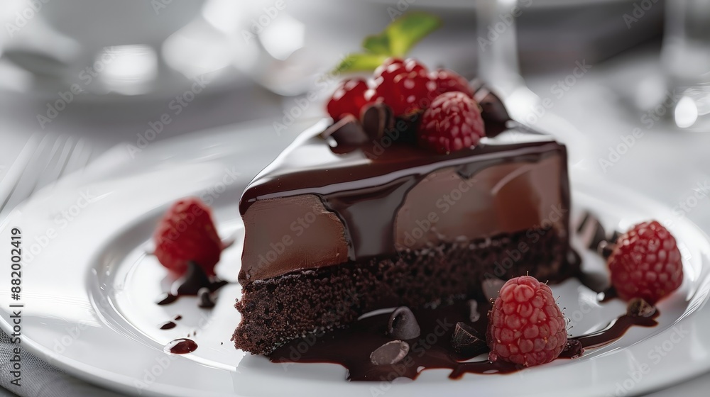 Describe the perfect chocolate dessert for a special occasion. Describe the perfect chocolate dessert for a special occasion.