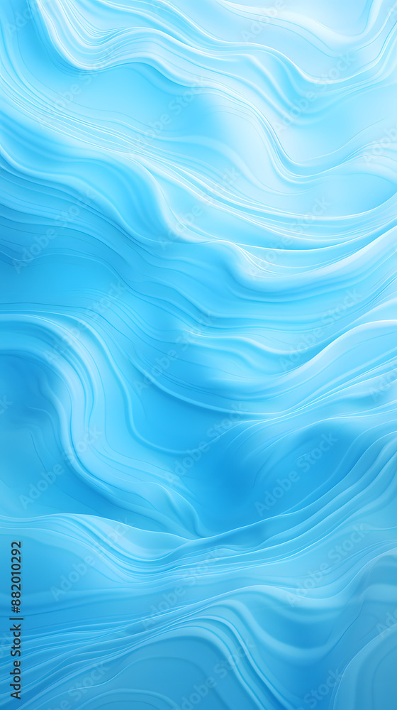 Digital blue geometric AI abstract graphics poster mobile phone background Digital blue geometric AI abstract graphics poster mobile phone background