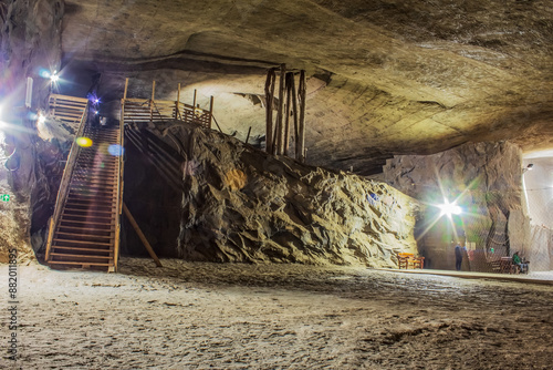 Salina Cacica, Suceava County , Bucovina , Suceava region, Romania, Europe, 727095 - Salt mine  photo