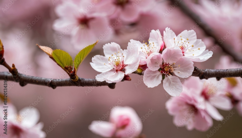 Close-up of Cherry Blossom Tree in Full Bloom Close-up of Cherry Blossom Tree in Full Bloom