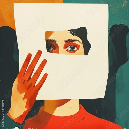 Sure! Here are five prompts for creating template illustrations focused on various social issues: