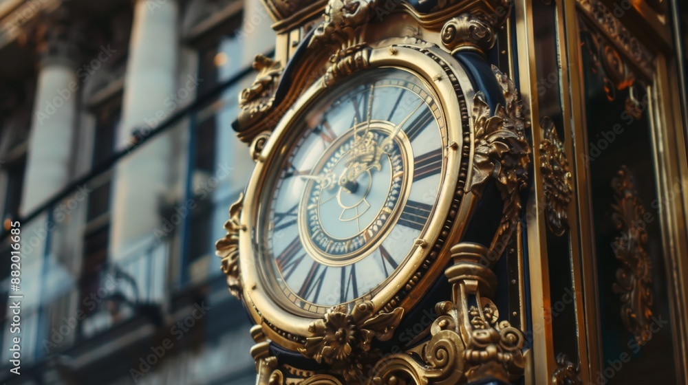 Fototapeta premium Write about the importance of clocks in public spaces and their impact.